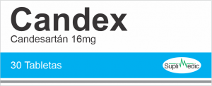 CANDEX Candesartan 16mg 30 Tab