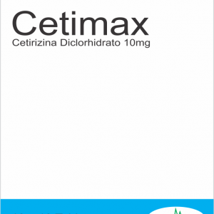 Cetimax – Cetirizine Dichlorohydrate 10 mg – 10 x 10 Tab