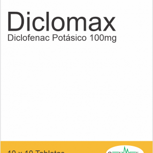 Diclomax – Diclofenac Potassium 100 mg – 10x10 Tab
