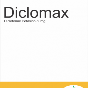 Diclomax – Diclofenac Potassium 50 mg – 10x10 Tab