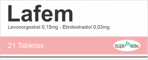 LAFEM Levonorgestrel 0,15mg Etinilestradiol 0,03mg 21 Tab