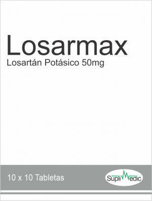 Losarmax – Losartan Potassium 50 mg – 10x10 Tab