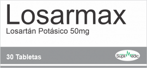 Losarmax – Losartan Potassium 50 mg – 30 Tab