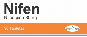 NIFEN Nifedipina 30mg 30 Tab