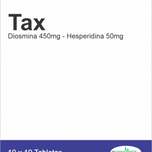 TAX Diosmin 450 mg + Hesperidin 50mg 10x10 Tab
